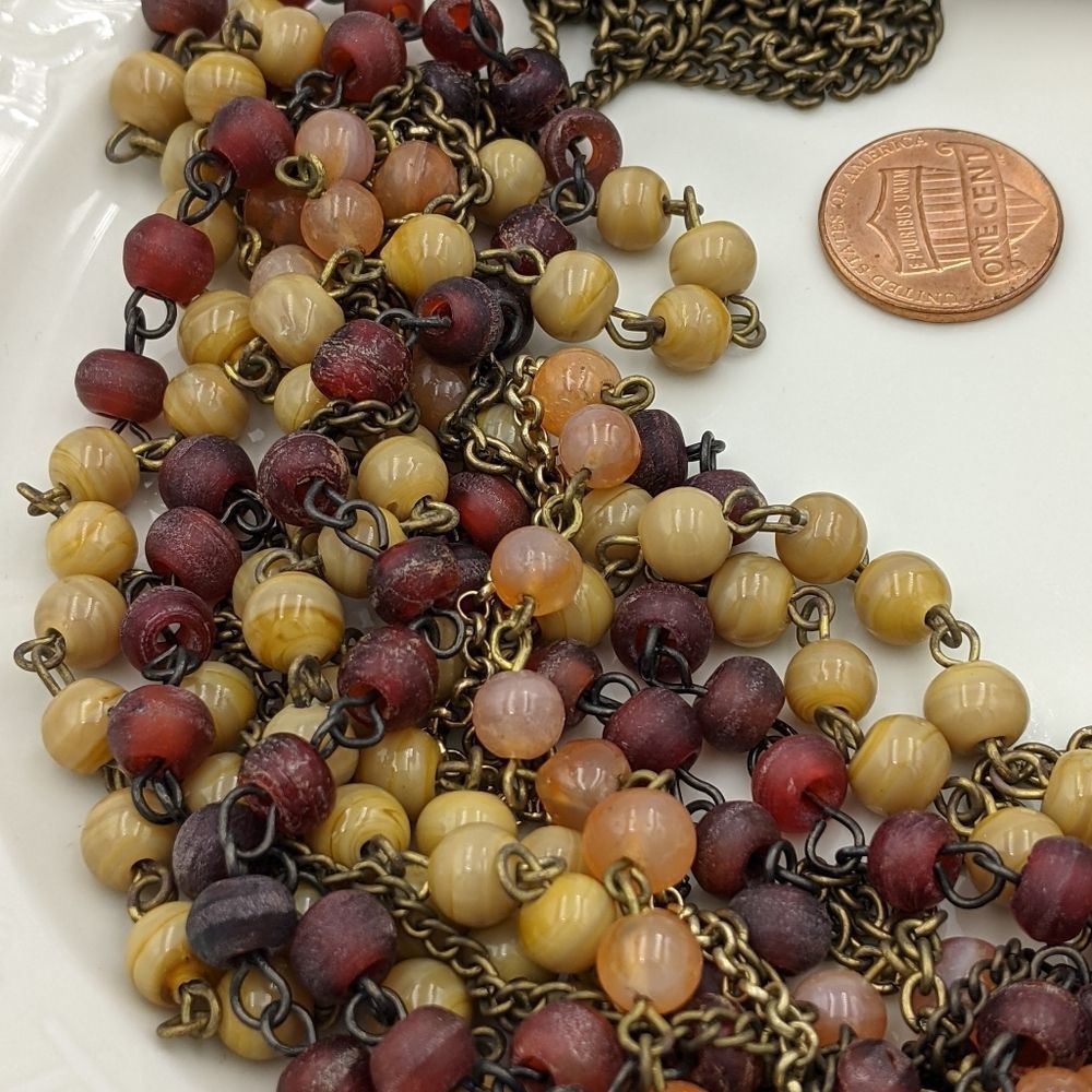 ✨3 for 25✨Color Craze Rainbow Beaded Necklace NWT